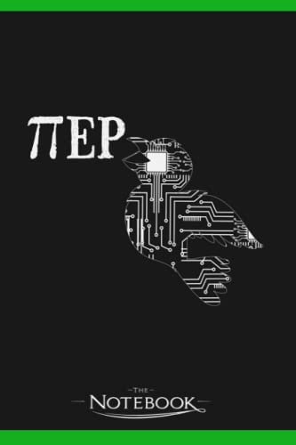 Pi Piep Bird Mathematician Coder PCB Computer CPU Notebook: Wide Ruled Lined Journal Planner, Diary, Notebook| 120 pages 6x9 inches