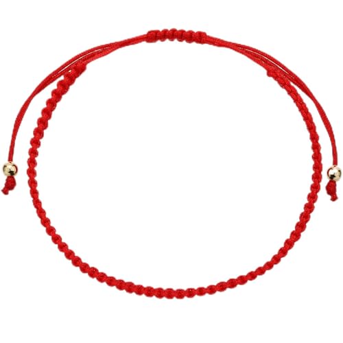 San Benito Bracelet - Red String Evil Eye Bracelet for Women & Men, Adjustable Protection with Waterproof Nylon - Good Luck Amulet - Strength, Power, Thread for Love, Energy & Long Distance Contact