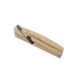 Pialla manuale giapponese Wazakura, acciaio al carbonio, pialla manuale a blocco da 18 cm, finitura in legno naturale, strumento per la lavorazione del legno (18mm)