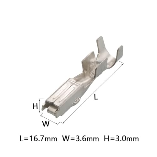 Evita fallos eléctricos con el conector de clavija suelta macho 171630-1 para coche 4