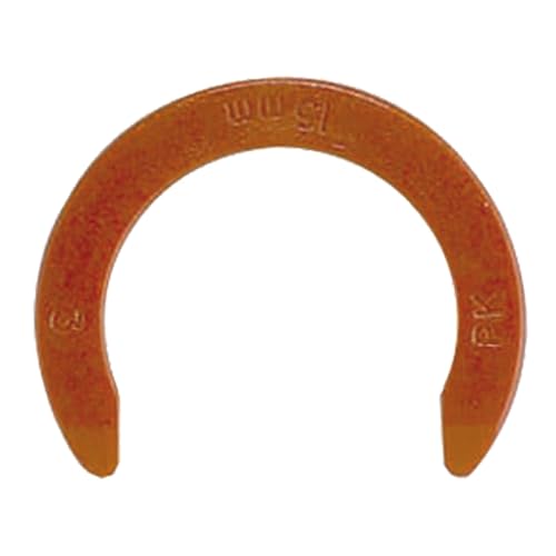 Image of John Guest Speedfit CM1822R Collet Locking Clip, Red, 22 mm, Set of 100 Pieces