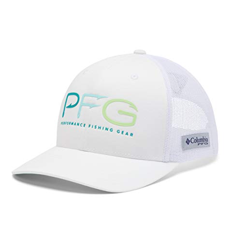 Image of Columbia Unisex-Adult PFG Snap Back Fish Flag Ballcap