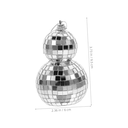 Bola espejada reflectante para decoración colgante de fiesta y boda, marca Alipis miniatura 6