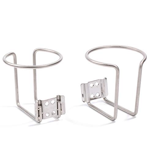 Z-Color 2Pcs Stainless Steel Boat Ring Cup Drink Holder Universal Drinks Holders For Marine Yacht Truck Rv Car Trailer Hardware #TOP1