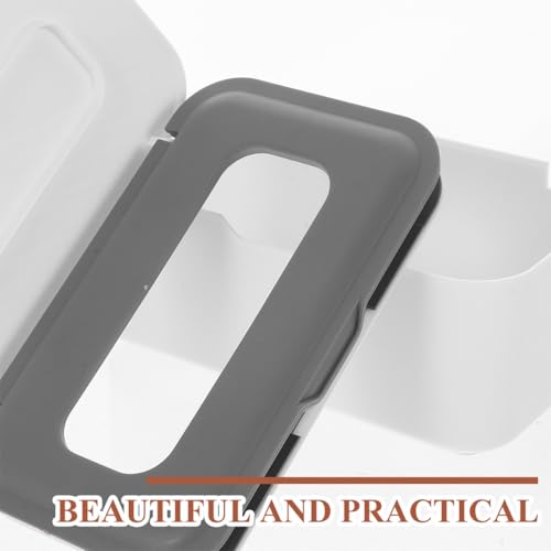 Boîte à lingettes rechargeable et facile à nettoyer lot de 2 boîtiers - 7