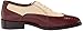 Giorgio Brutini Men's Comfort Oxford, Mid Brown/Bone, 9 Wide