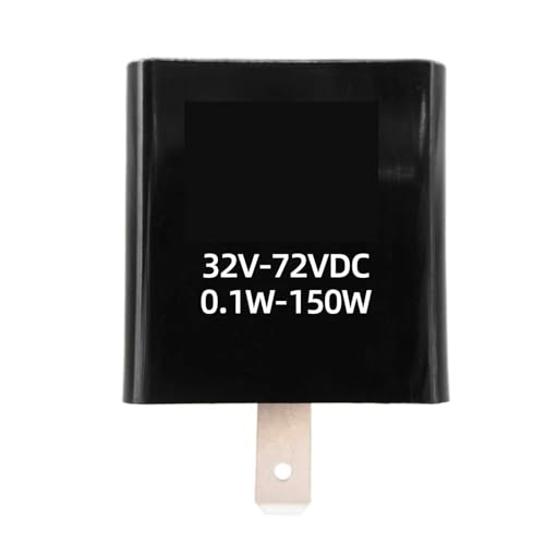 Relé de 60V 32V 2 pines para solucionar parpadeo de luces