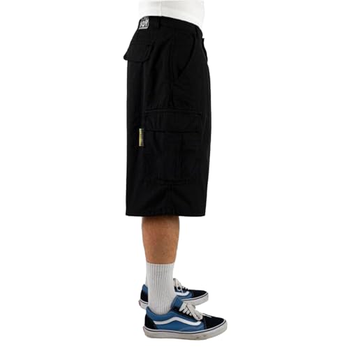 Homeboy x-tra Monster Cargo Shorts Black 29 short de skate ample