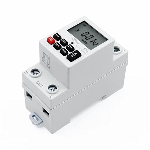 Interrupteur de contrôle du temps 220V 40A pour programmation cyclique - 4