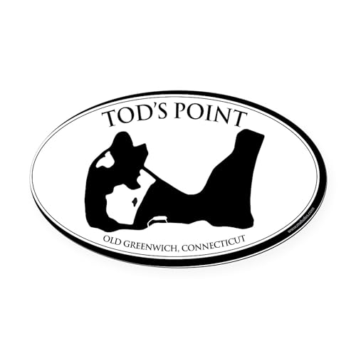 CafePress Tods Sticker2 Oval Car Magnet, Euro Oval Bumper Magnet
