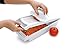 Swissmar V-Prep™ Mandoline Slicer – Versatile Kitchen Slicer for Julienne, Shred, Cube & Slice – Includes Multi-Function Bowl & Safety Holder – Essential Kitchen Gadget – White