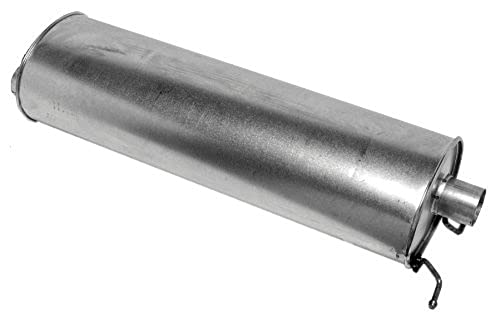 Walker Quiet-Flow SS 21338 Direct Fit Exhaust Muffler 2.5" Inlet (ID) 2.5" Outlet (ID) for Jeep Wrangler