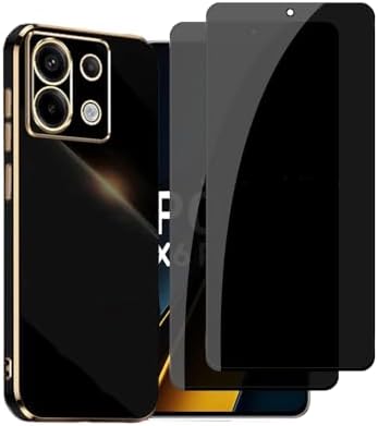 [1+2]FortuneMore Privacy Film Compatible with Xiaomi Poco X6 Pro ...