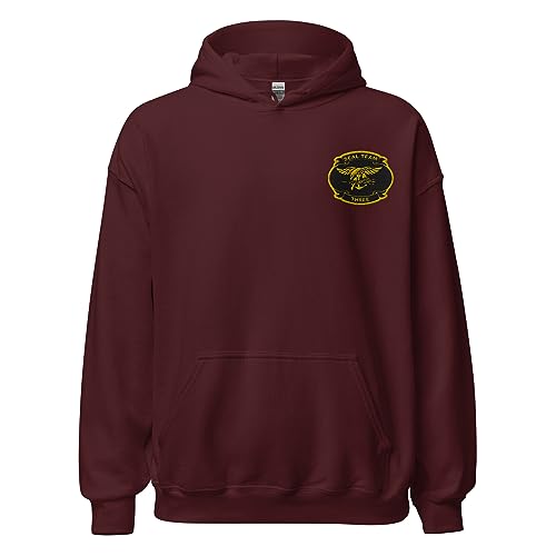 Seal Team 3 Hoodie Maroon