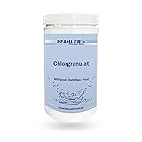 Chlorgranulat Whirlpool, Pool 1 kg schnell und rückstandsfrei löslich Schnell Chlor Granulat