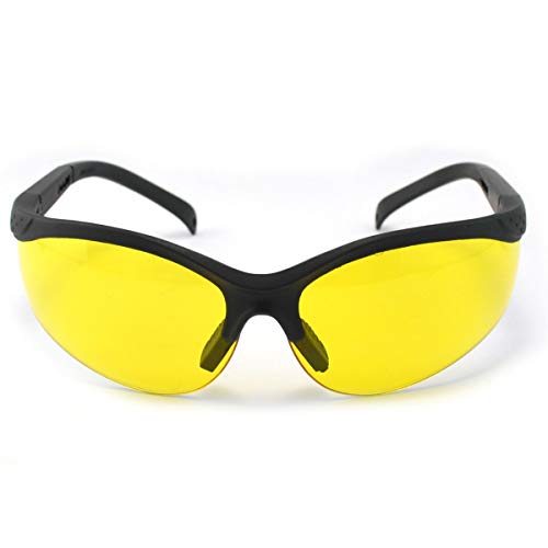 Image of UV Ray Protection Night Vision Improvement Adjustable Safety Glasses with Protective Carrying Case