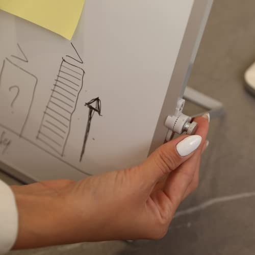 Small Dry Erase Board，Magnetic Small Whiteboards 10" X 14"，Portable Desktop Whiteboard，Suitable For Home， School，Office Children's Painting， (10" X 14") #TOP5