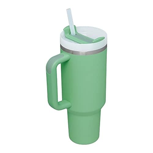 Image of STANLEY Quencher H2.0 FlowState Tumbler 40oz (Jade),(THE QUENCHER H2.0)
