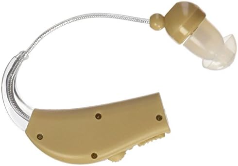 Ultimate Hearing Amplifier Set of 2 - Personal Hearing Amplifier - BTE Sound Amplification Device - 4 Volume Control Rechargeable Behind the Ear Design