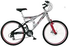 Bicicletta MTB Girardengo full suspension 26 GKZ26421DA : Sport e tempo  libero