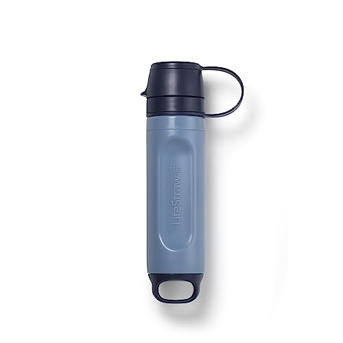 LifeStraw Peak Series, Solo personal water filter for hiking camping, travel