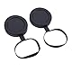 2pcs Objektive Linsenkappen, Gummi-Ferngläser-Augenschutzkappe, Schutzlinsenabdeckungen für 61-64 Mm Durchmesser