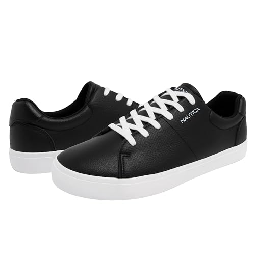 Image of Nautica Men's Casual Shoe, Classic Lace-Up Low Top Loafer, Fashion Sneaker - in Medium & Wide Width Sizes