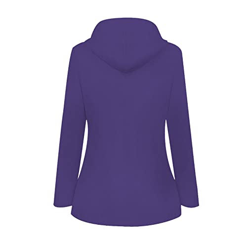 Amikadom L-125 Pista roxa atlética corrida saindo jaquetas para mulheres inverno outono manga longa