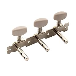 Musiclily 3×3 Style Court Mécaniques pour Guitare Acoustique, Nickel - Les Beatles, Paul McCartney, John Lennon, RIngo Starr, George Harrison Musiclily 3x3 Style Court Mécaniques pour Guitare Acoustique, Nickel – Image 4