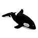 Orca Pez Negro Grandes Orca Animal de Peluche Juguetes de Felpa para Niños y Adultos