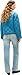 Tommy Hilfiger Damen Steppjacke WW0WW0WW47998 Gepolsterte Flagge, Blau (Cyclone Haze), S, Blau (Cyclone Haze), S