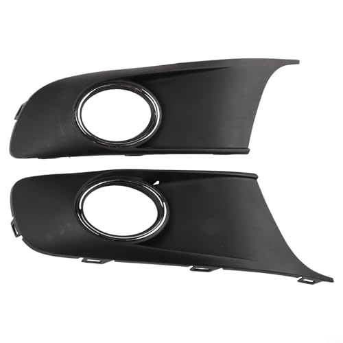 Cubierta de rejilla de luz antiniebla para parachoques delantero para Touran 2010-2015, par de molduras de ventilación de plástico para faros antiniebla – Parte delantera izquierda y derecha para