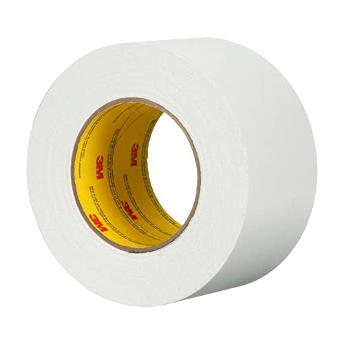Image of 3M Venture Tape Vinyl Seaming Tape 460V, White Color, Embossed, Resists Lifting, Cold Weather Adhesion, 2.83 in x 50 yd