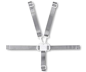 Minnebaby High Chair Straps - Replacement 5-Point Harness | Adjustable 3 or 5-Point Harness for Baby High Chairs, Durable and Comfortable, Easy-to-Use Buckle, Universal Fit