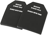 LOBOLOKO Dummy SAPI Platten/Einlagen Kunststoff Set 2 Stück Hartplastik für Westen und Plattenträger Carrier Platten