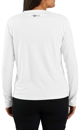Carhartt Women's Force Sun Defender Lightweight Long-Sleeve Graphic T-Shirt, White/Gray, Medium - image 2