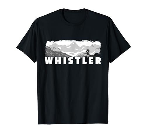 Whistler BC Mountain Biking MTB Cycling T-Shirt