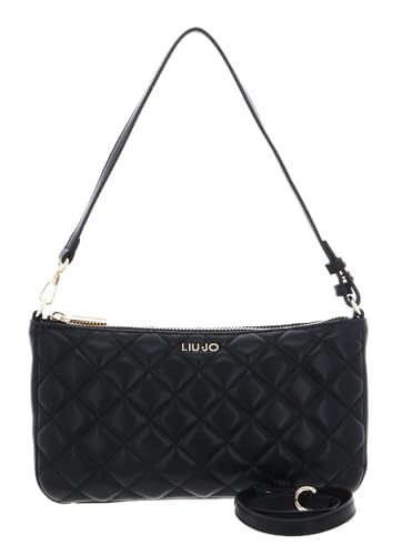 Liu Jo Caliwen Minibag Nero : pochette de soirée et sacoche fine en similicuir