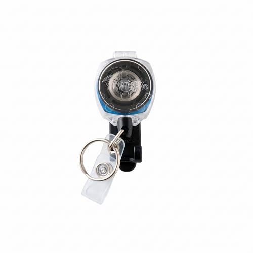 KEY-BAK �T�C�h�L�b�N �R���t�H�[�g�N���b�v �L�[���[�� 60cm�P�v���[�R�[�h ID�X�g���b�v�y���K�㗝�X�z (�N���A/�u���[)