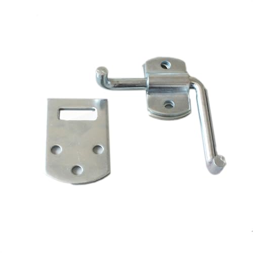 X-Haibei Corner Gate Latch Bracket Set, Utility Trailer Truck Wood Security Rack Stake Body Corner Brackets Gate