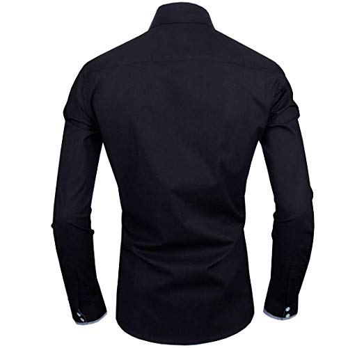 Image of LookMark Men's Plain Regular Fit Casual Shirt