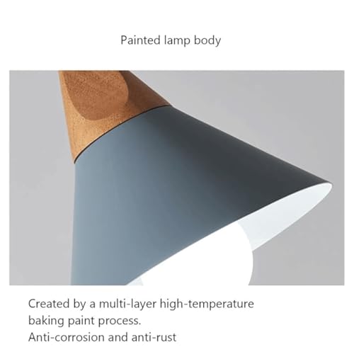 Lustre de conception conique pour illuminer et moderniser une table - 5