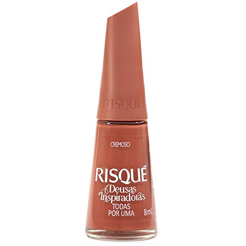 Esmalte Risqué Deusas Inspiradoras Todas Por Uma Nude Terroso 8 ml, Risqué
