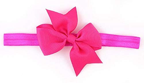 Fascia - elastico per capelli - fiocco - sottile