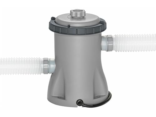 Miniatura 4 de Bestway Steel Pro Max Set De Piscina Con Bomba De Filtro, 305 X 76 Cm, Redonda, Color Gris