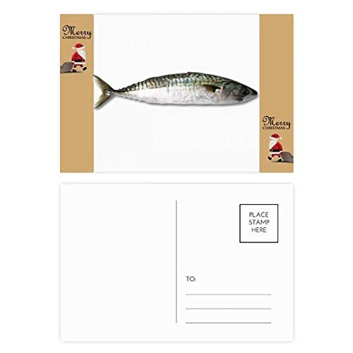Cartes postales de remerciement poissons noir par 20 pour mot d'amitié