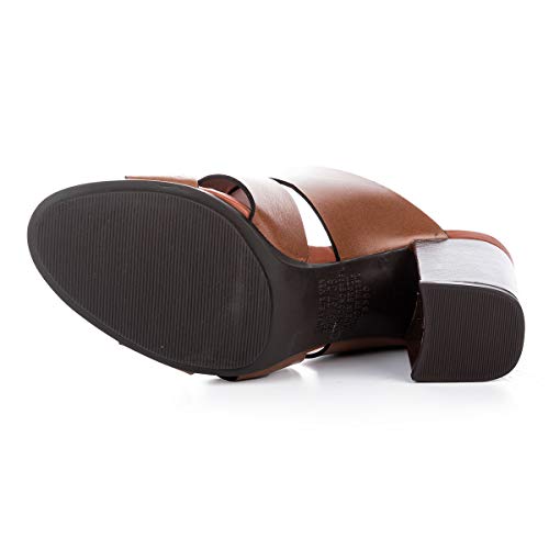 Tamanco Tanara Salto Bloco Oliva