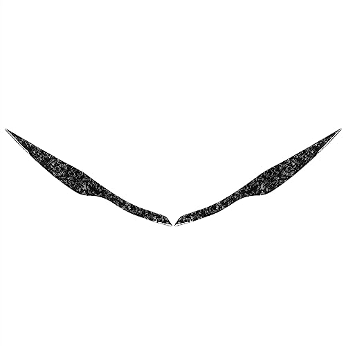 Cache-phares sourcils pour BMW Série 3 E90 E91 | Ajustement précis 2X - 4