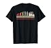 Funny Golf Shirt. Retro Style Evolution Of Man T-Shirt