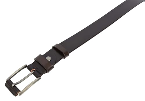 Mens Real Leather Handmade Casual Style Every Day Adjustable Daily Wear Belt Taraz, Brown, Length 92 cm, 32" Waist3